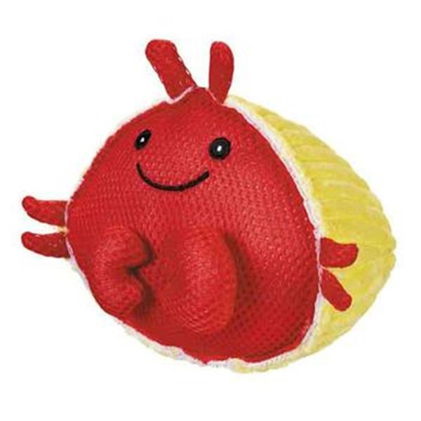 Straightcrate Aquadudes Dog Toy Hermit Crab One Size ST939781